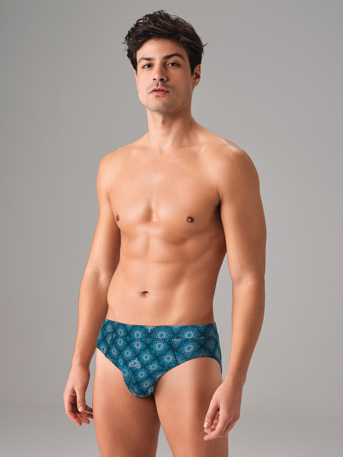 Трусы-брифы мужские Doreanse 1029 с цветным принтом