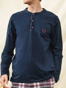 Пижама мужская Doreanse 4703 тёмно-синяя