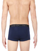 Комплект из 2-х трусов-боксеров мужских HOM 40-0405 серые + тёмно-синие